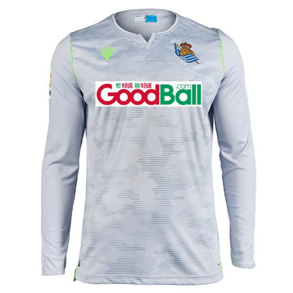Camiseta Real Sociedad 1ª Kit ML Portero 2019 2020 Gris